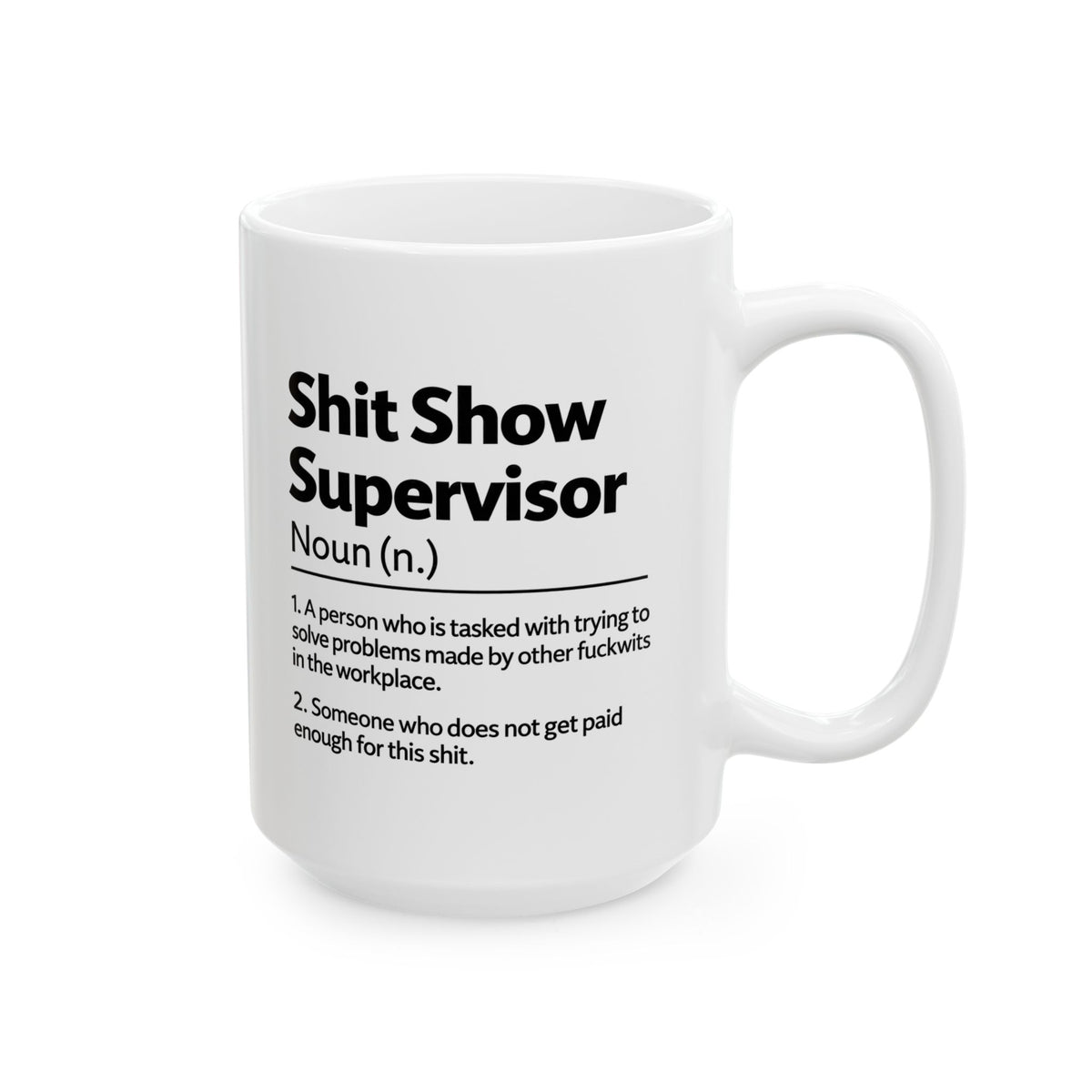 Shit Show Supervisor Mug