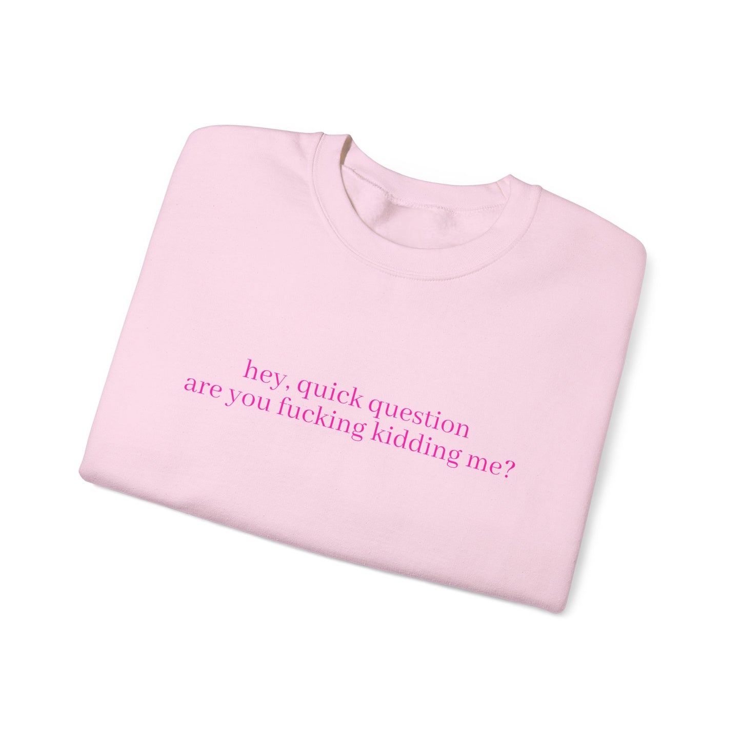 Are You Fucking Kidding Me? Sweatshirt