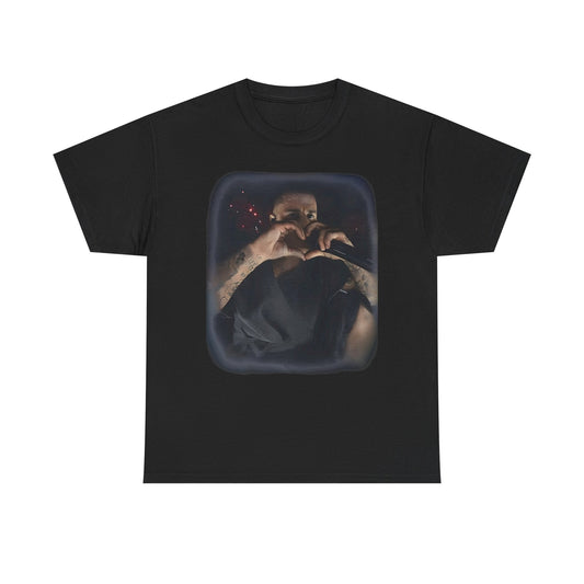 Gradient Bieber Heart Hands T-Shirt