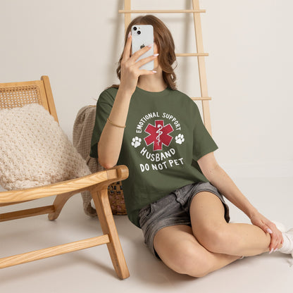 Emotional Support Husband T-Shirt
