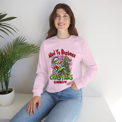 Grinch Mind Yo Business Sweatshirt