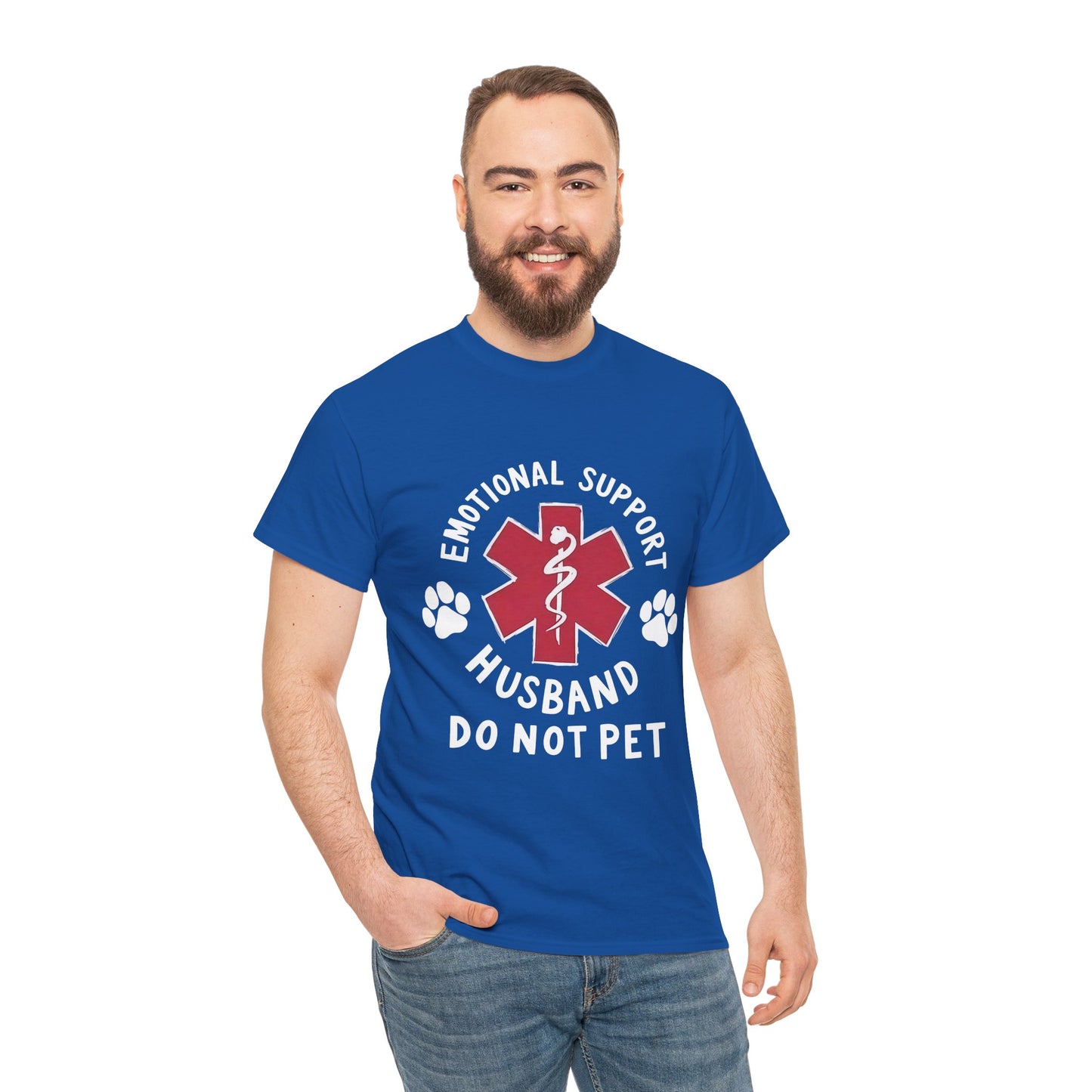 Emotional Support Husband T-Shirt