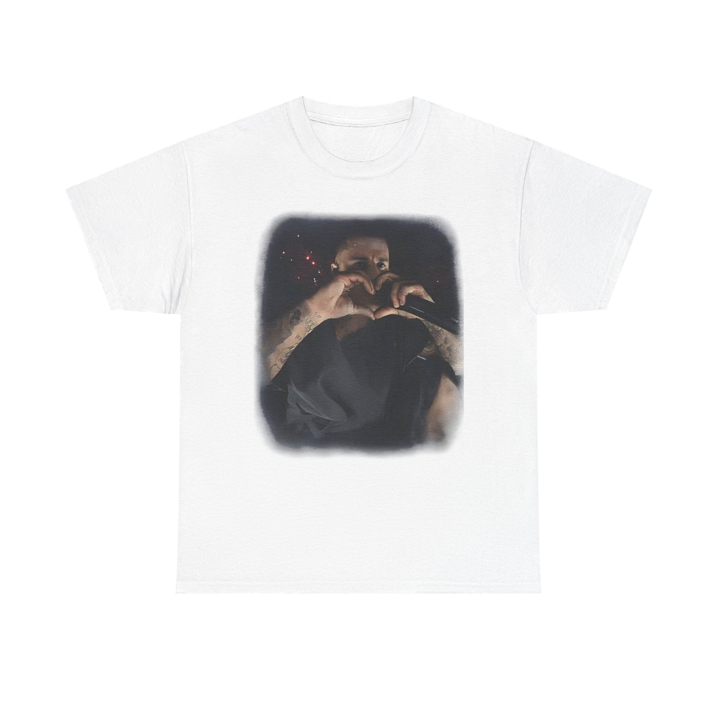 Gradient Bieber Heart Hands T-Shirt