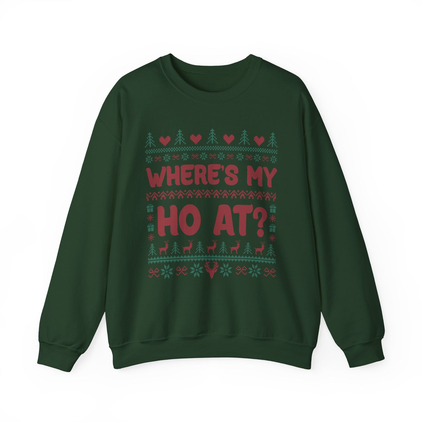 "Where’s My Ho At?” Couples Sweatshirt (Where's My Ho At)