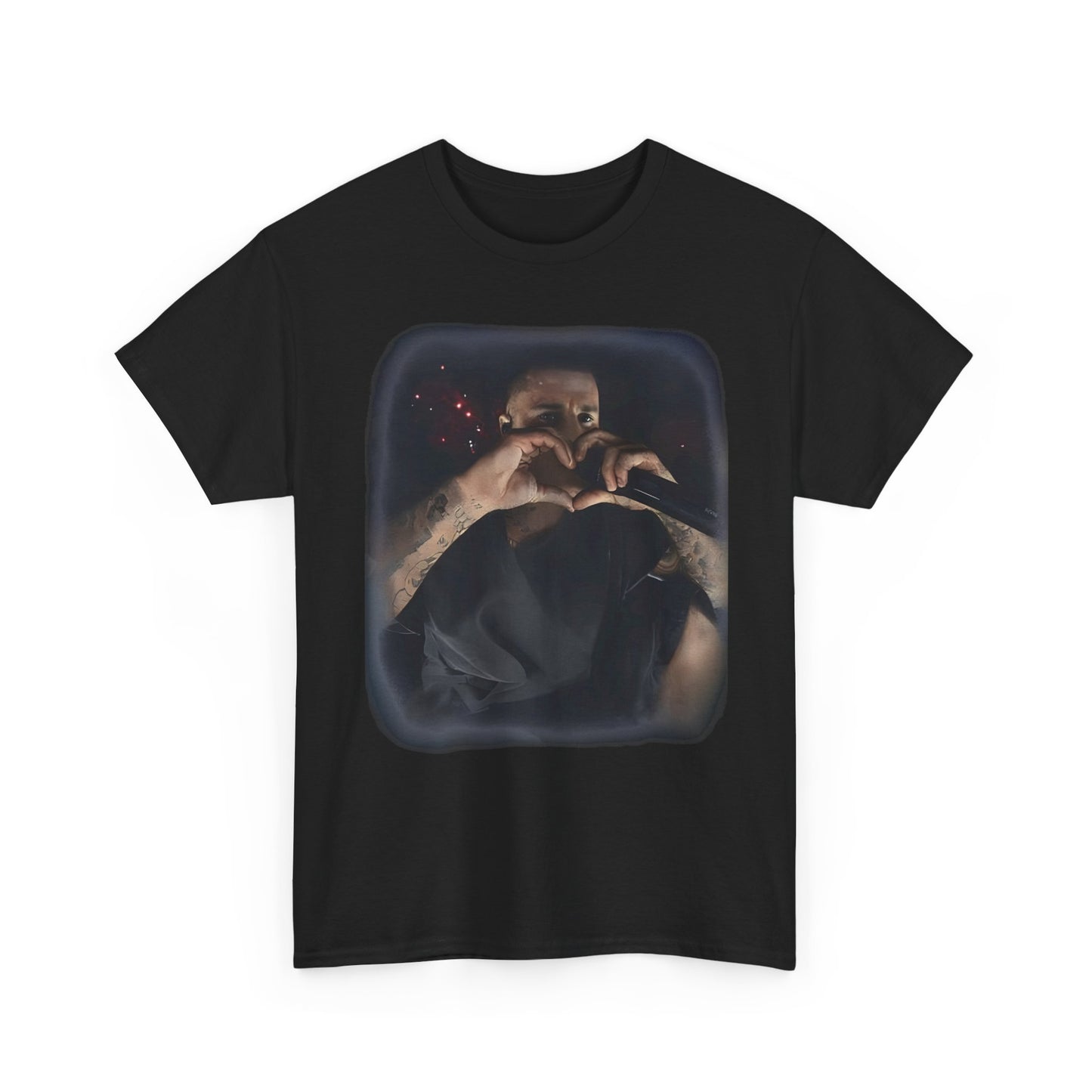 Gradient Bieber Heart Hands T-Shirt