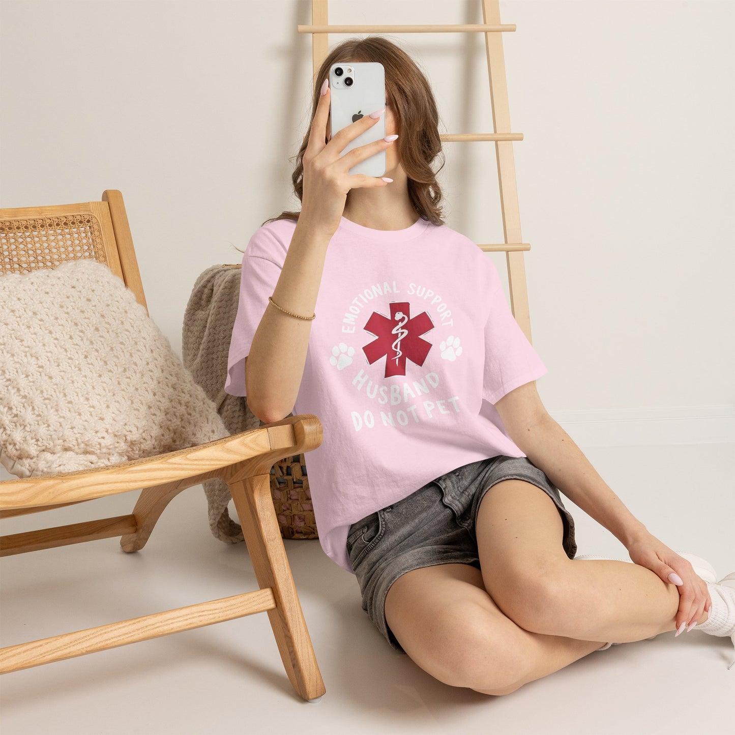 Emotional Support Husband T-Shirt