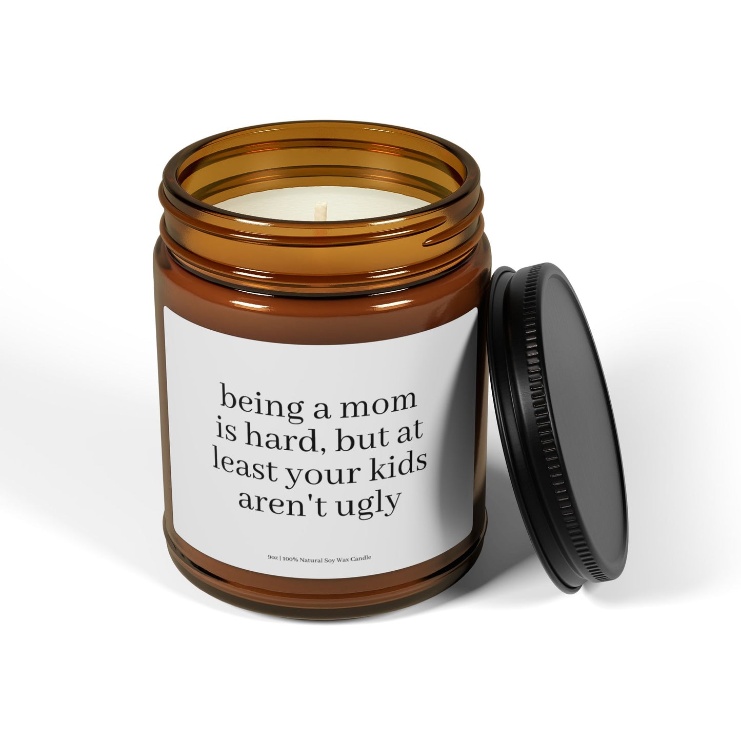 Being a Mom is Hard Candle