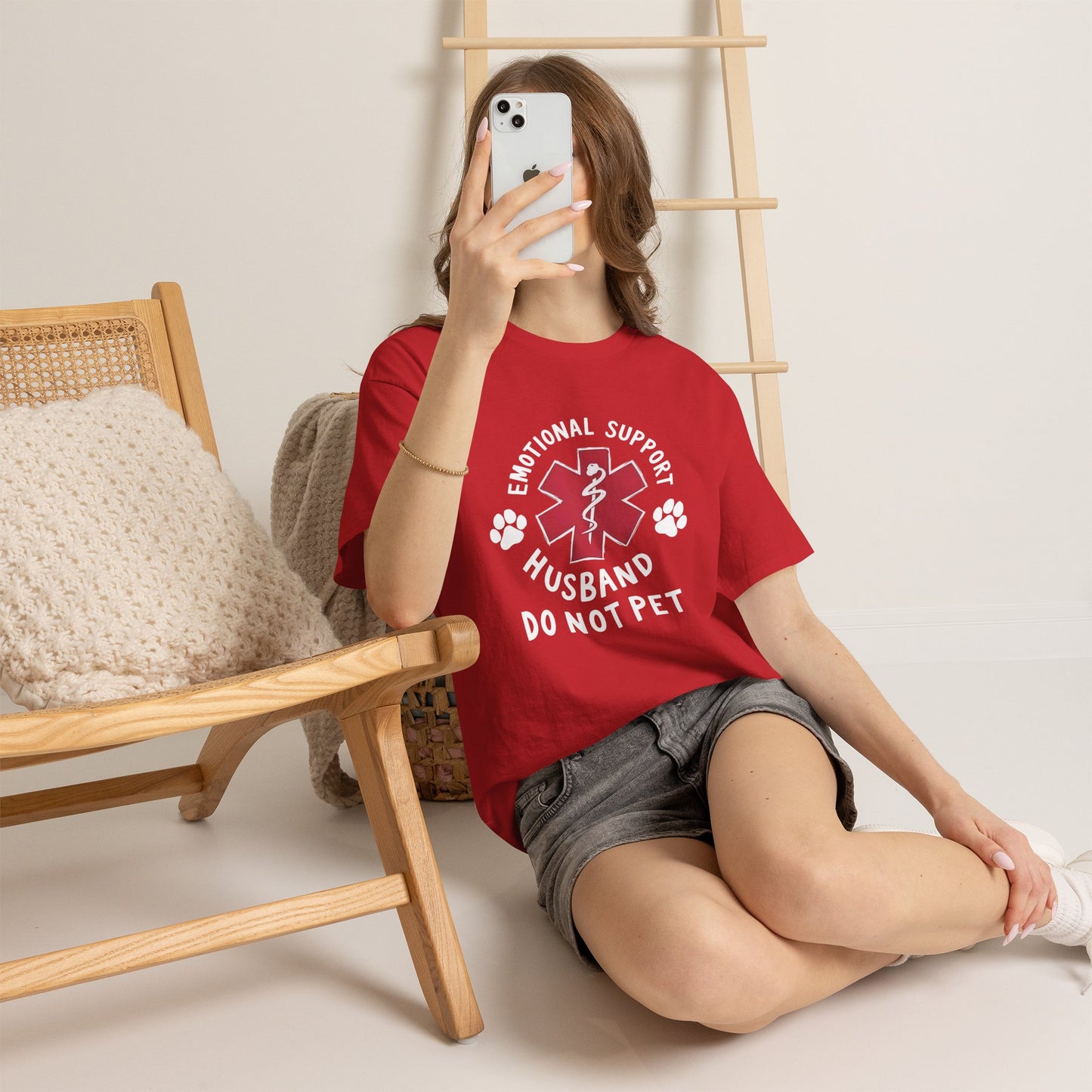 Emotional Support Husband T-Shirt
