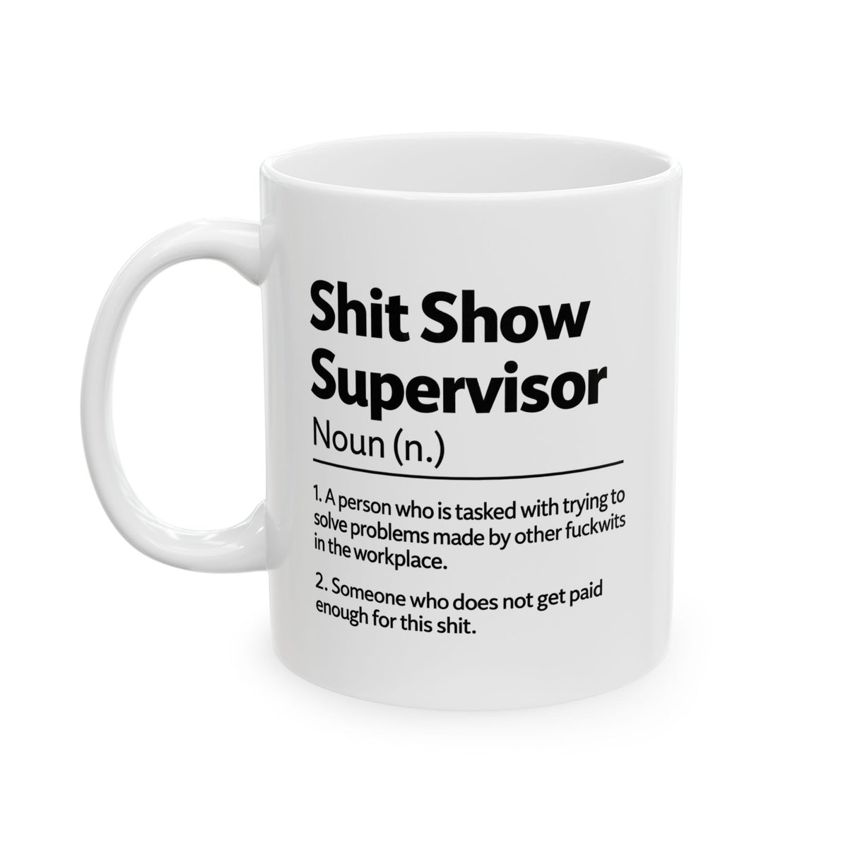 Shit Show Supervisor Mug