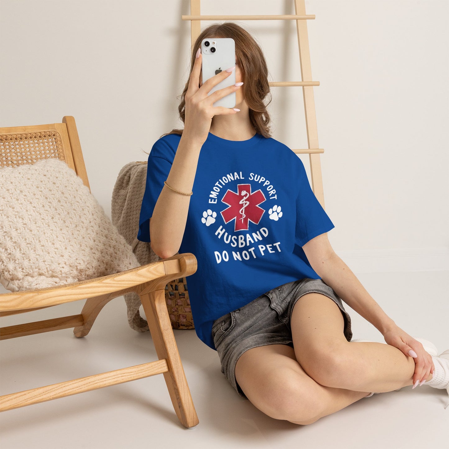 Emotional Support Husband T-Shirt
