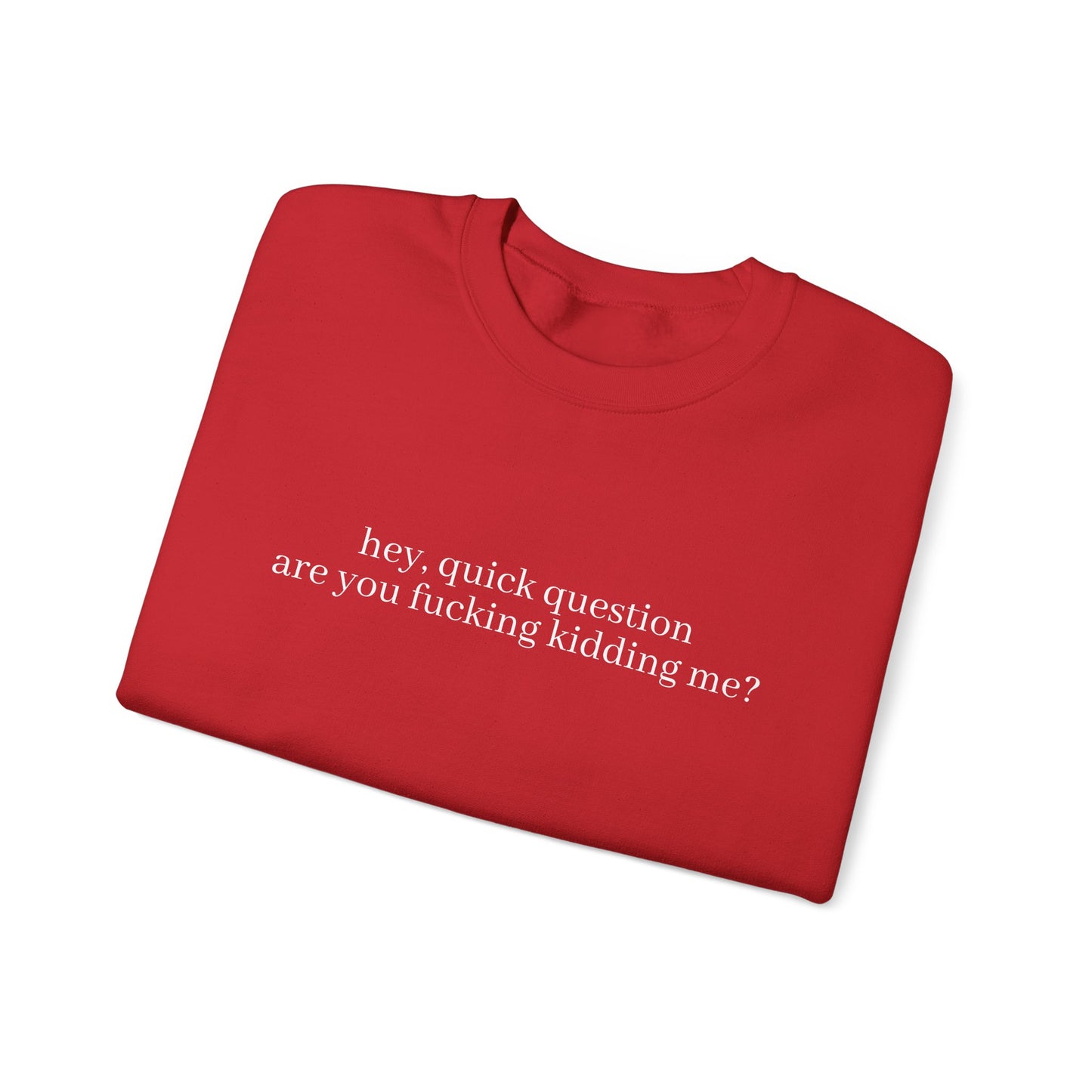 Are You Fucking Kidding Me? Sweatshirt
