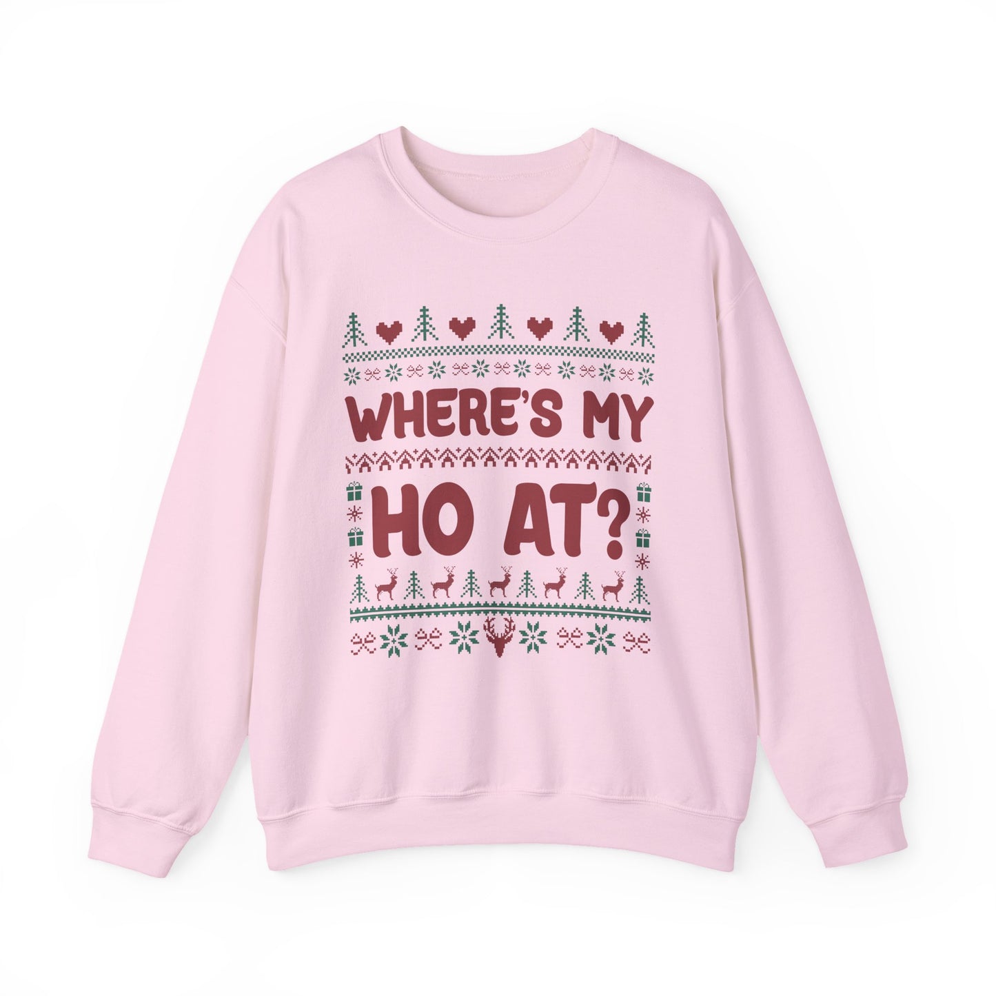 "Where’s My Ho At?” Couples Sweatshirt (Where's My Ho At)