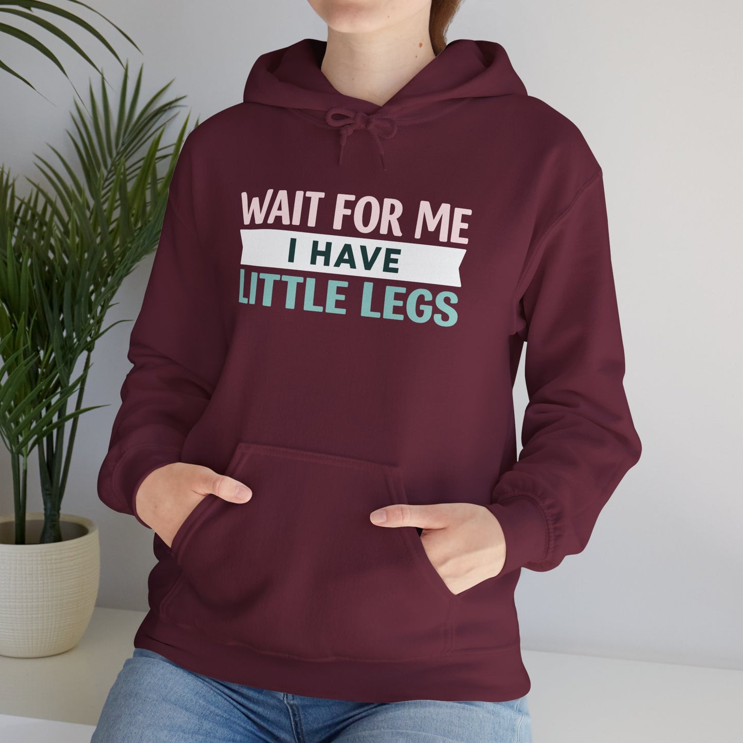 Wait For Me I Have Little Legs Hoodie