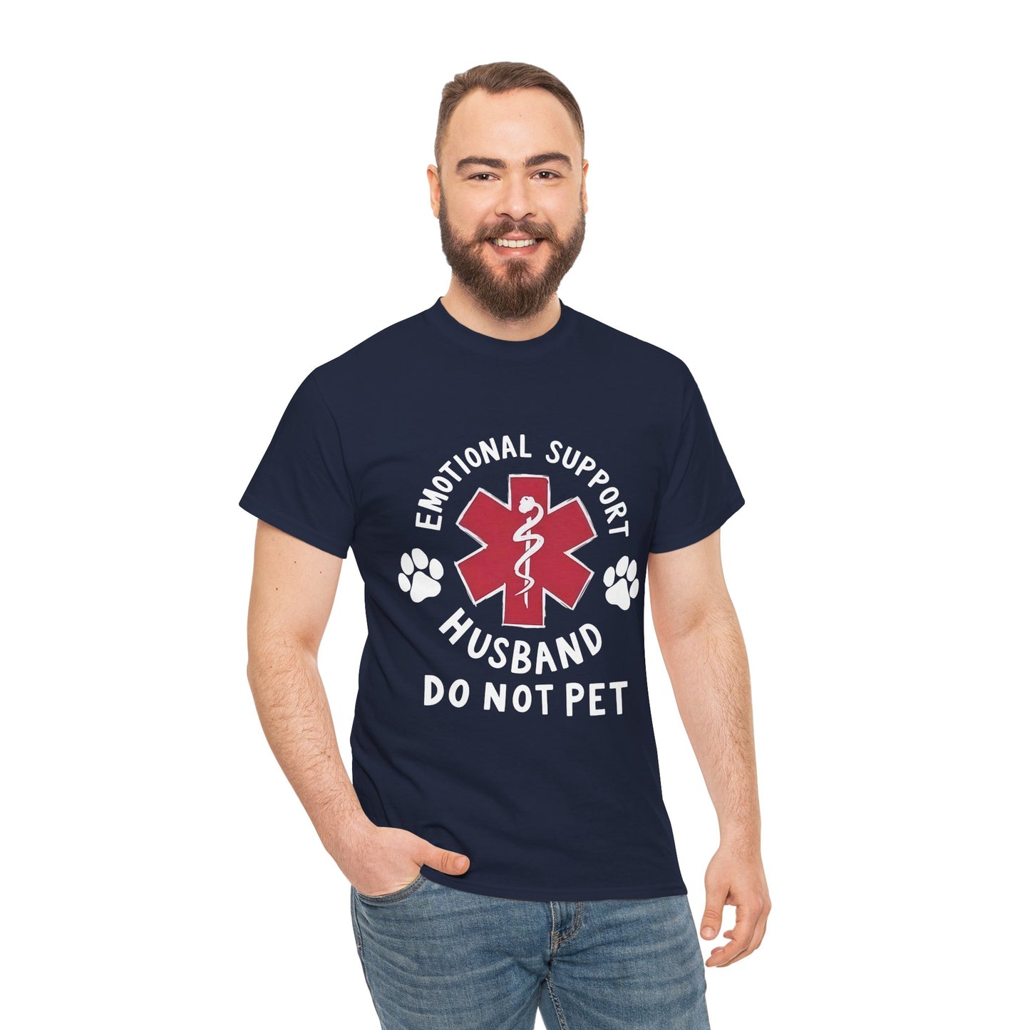 Emotional Support Husband T-Shirt