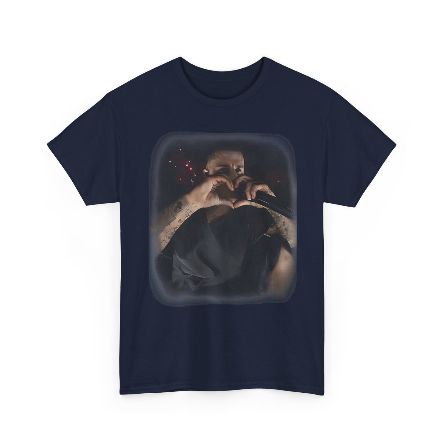 Gradient Bieber Heart Hands T-Shirt