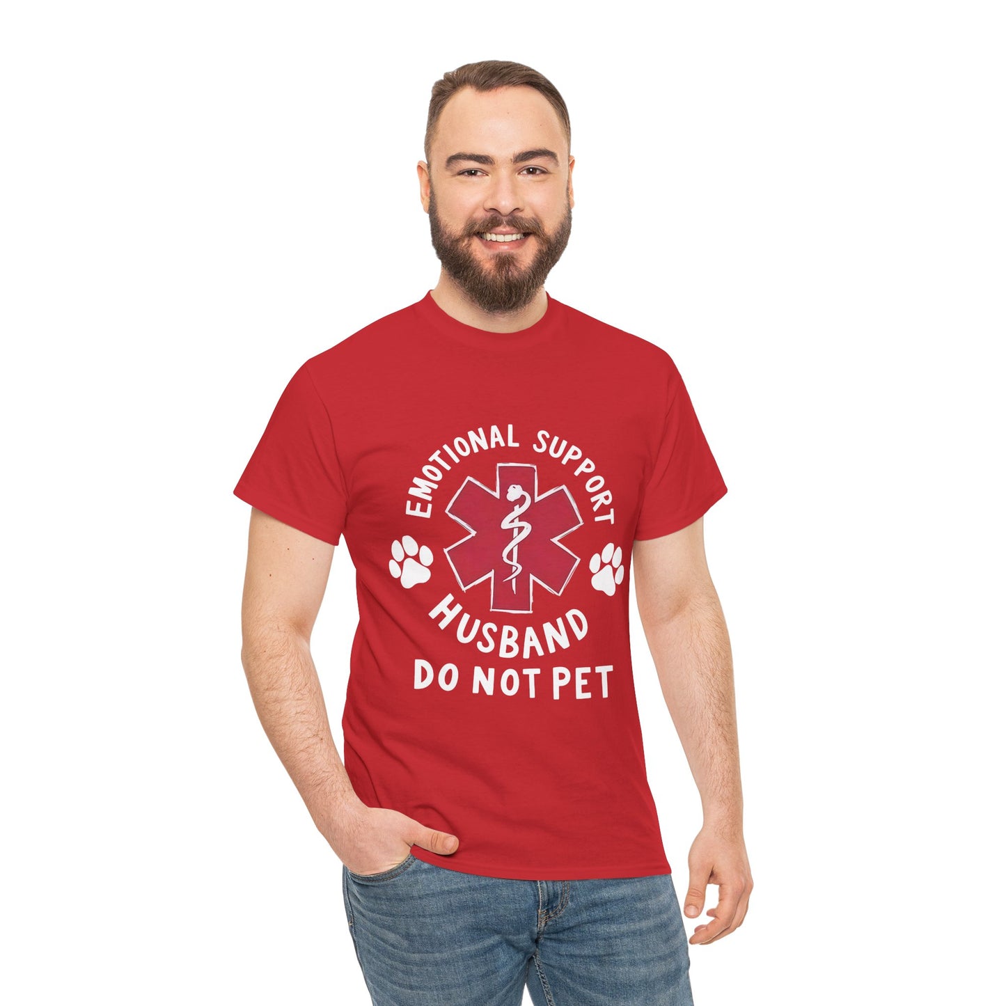 Emotional Support Husband T-Shirt