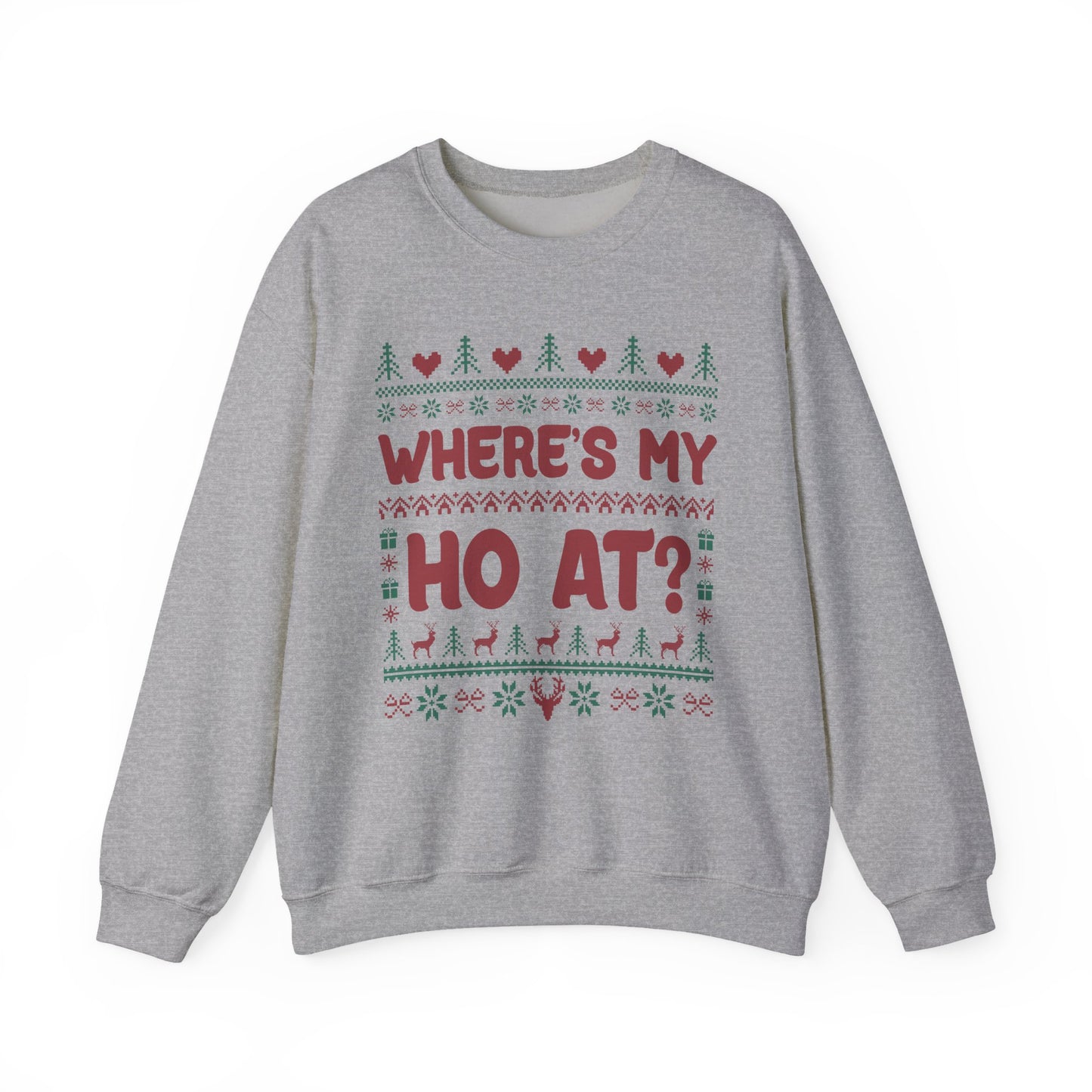 "Where’s My Ho At?” Couples Sweatshirt (Where's My Ho At)