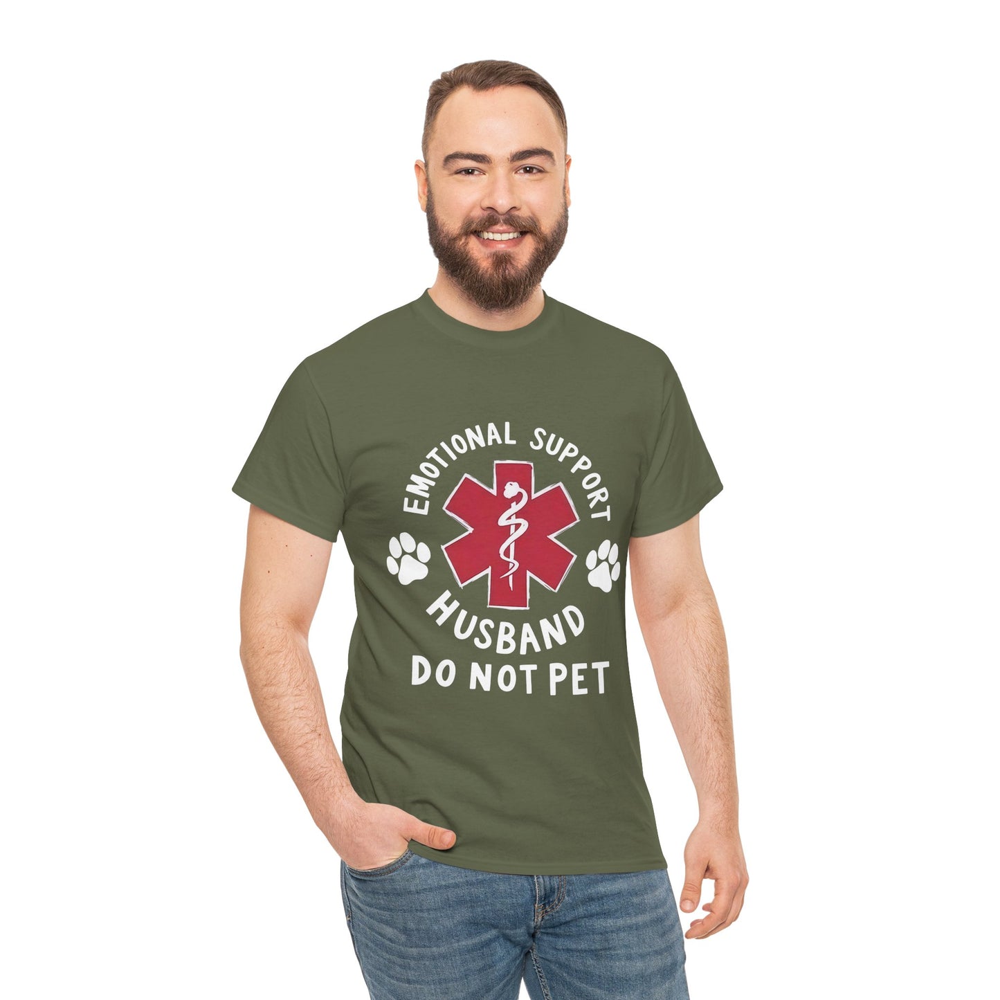 Emotional Support Husband T-Shirt