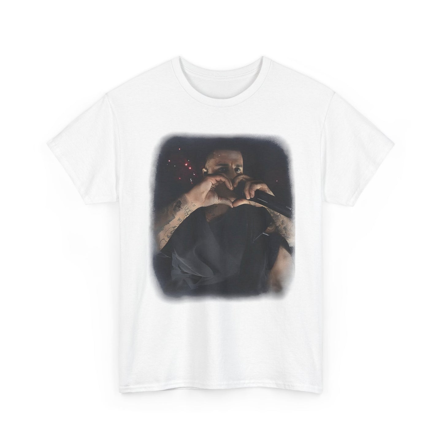 Gradient Bieber Heart Hands T-Shirt