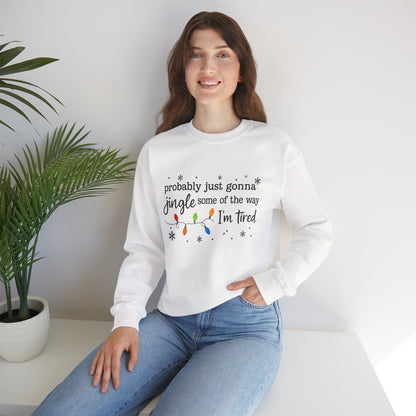 "Jingle Some of the Way" Christmas Sweatshirt