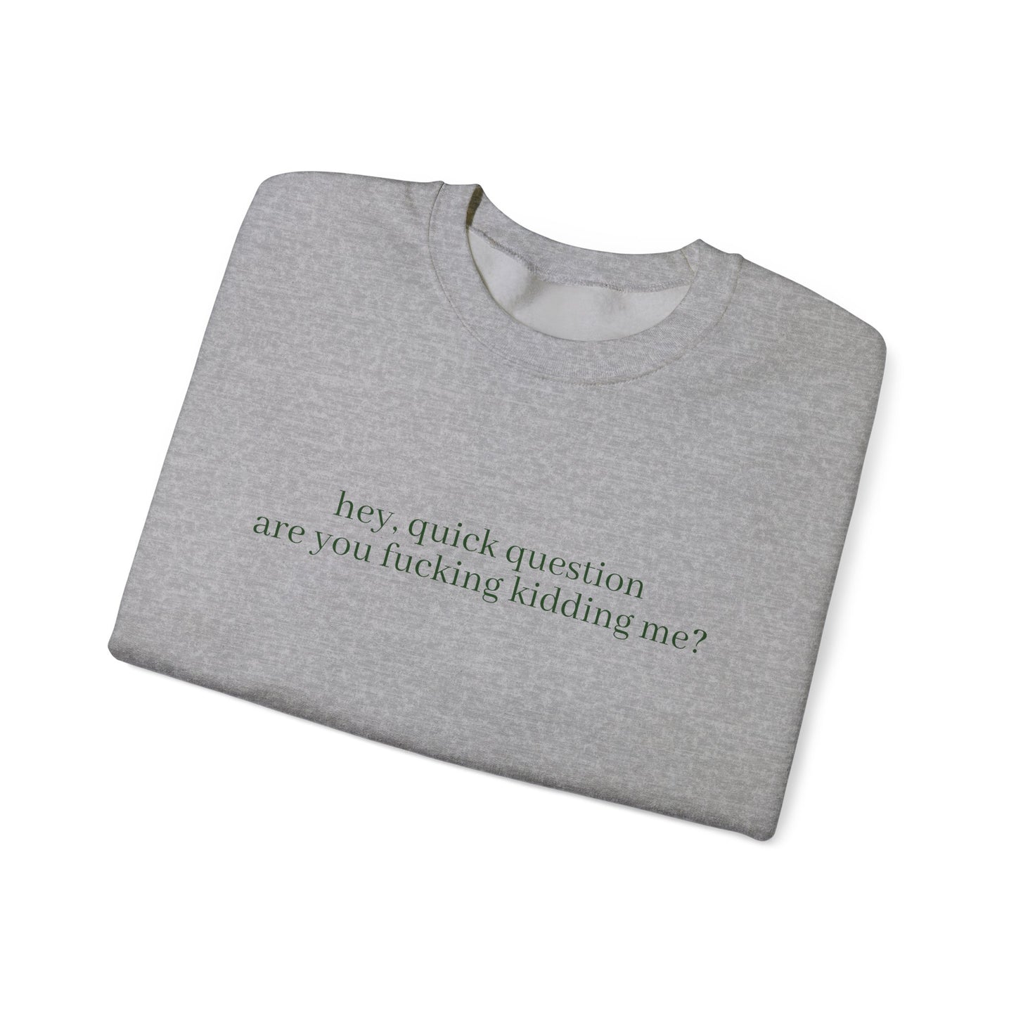 Are You Fucking Kidding Me? Sweatshirt