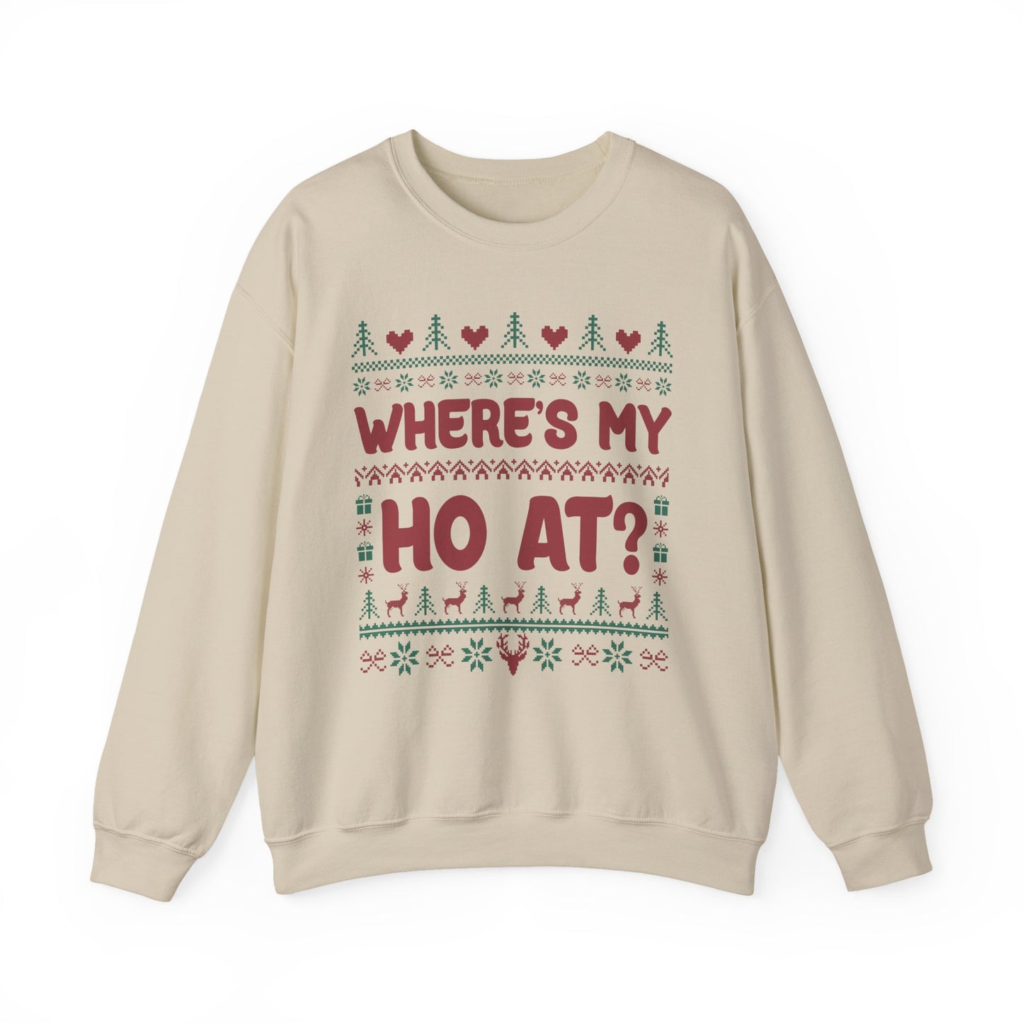 "Where’s My Ho At?” Couples Sweatshirt (Where's My Ho At)