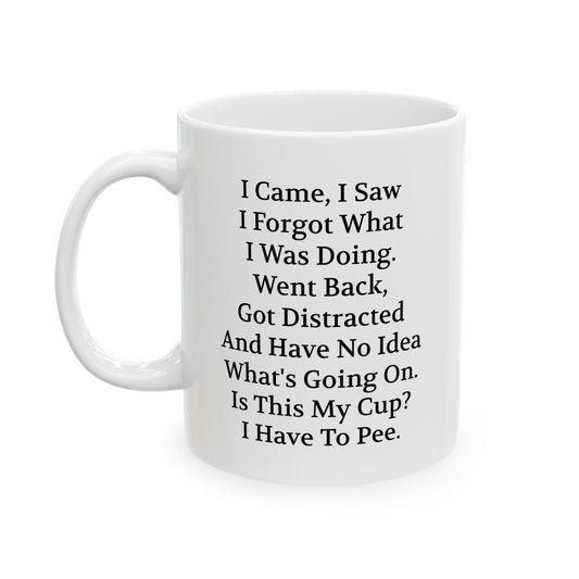 I Came, I Saw Mug
