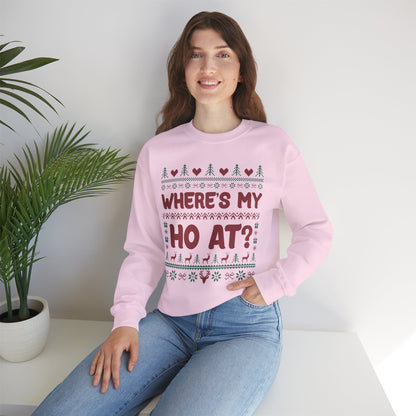 "Where’s My Ho At?” Couples Sweatshirt (Where's My Ho At)