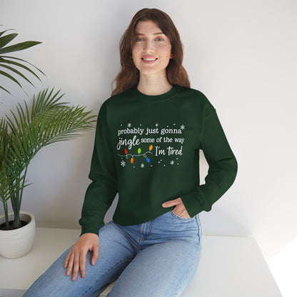 "Jingle Some of the Way" Christmas Sweatshirt
