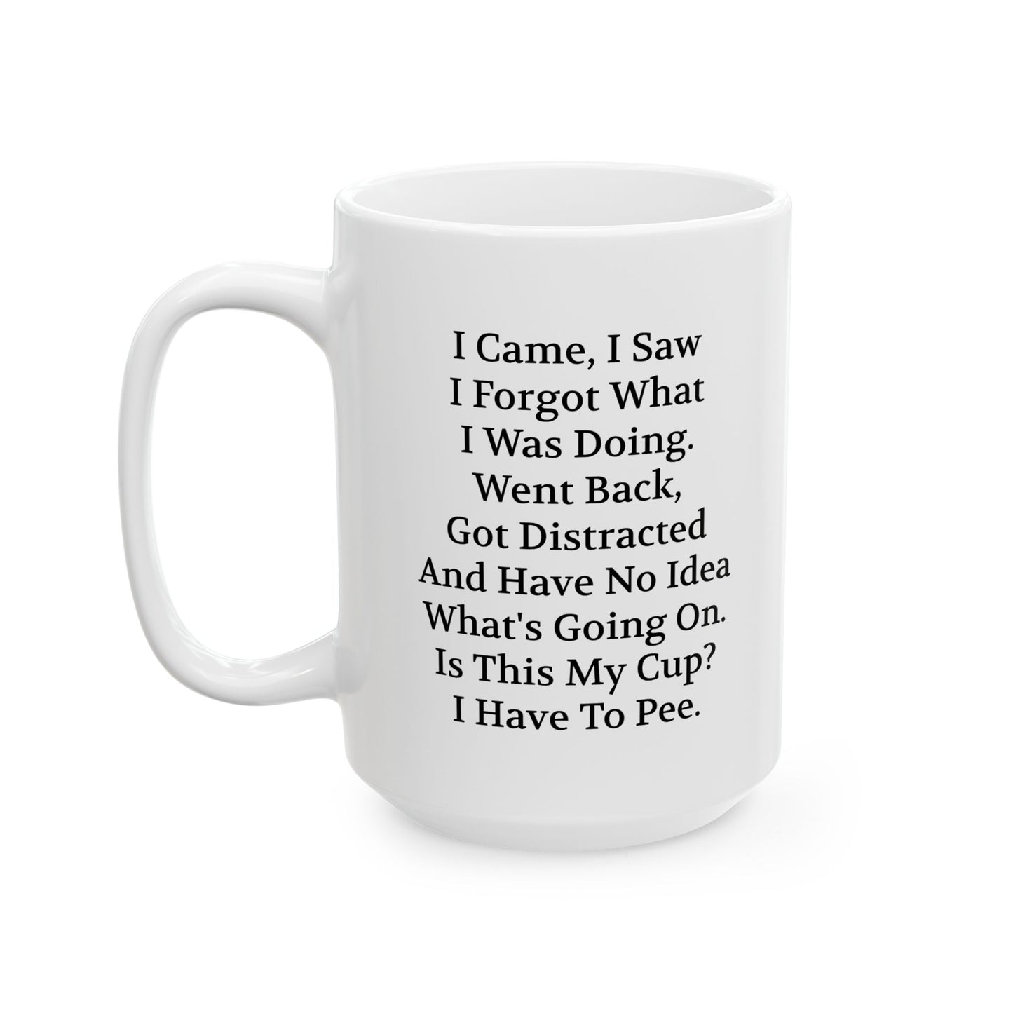 I Came, I Saw Mug