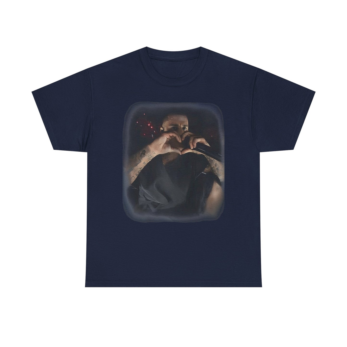 Gradient Bieber Heart Hands T-Shirt